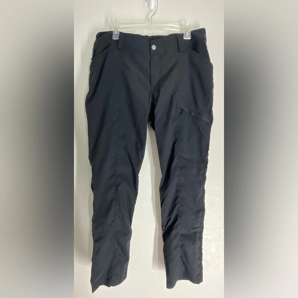 Duluth Trading Co Women Dry on the Fly Slim Leg Pants Black Outdoor Chic 14 X 33 - Picture 5 of 16